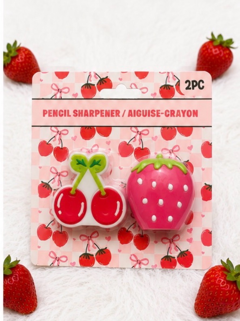 Strawberry Stationery Gift Set - Mini Sketchbooks & Accessories - Picture 3 of 5